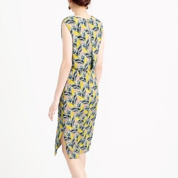J. Crew Sleeveless Silk Dress In Spring Meadow - Picture 2 of 9